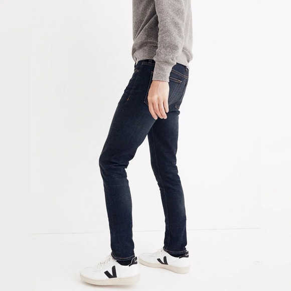 New! Madewell Skinny Jeans in Heney Wash Mens nwot 16395 - Picture 3 of 16